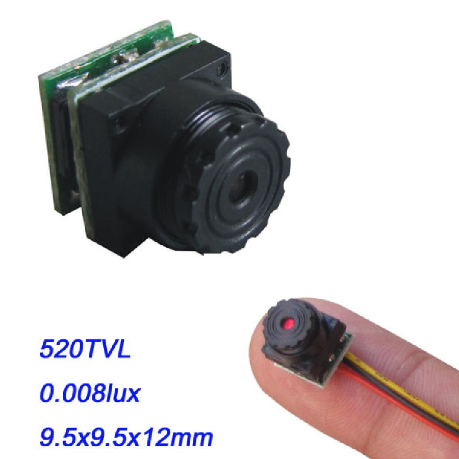 Nano cam 520TVL 0.008 Lux nightvision